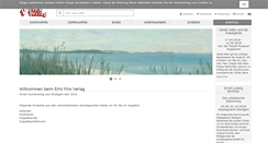 Desktop Screenshot of fink-verlag.de