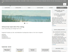 Tablet Screenshot of fink-verlag.de